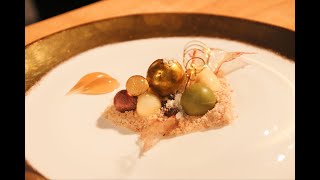 Chef Williamson presenting Botrytis Cinerea dessert [upl. by Cornelia]