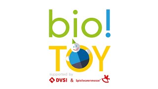 bioTOY  conference on sustainable toys made from renewable plastic [upl. by Wittenburg]