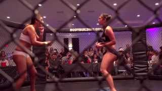 Ashlee EvansSmith vs Veronica Rothenhausler Tuffnuff 145lbs Female Title Fight [upl. by Brenton]