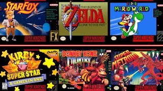 Top 100 SNES Games of All Time [upl. by Nadnarb]