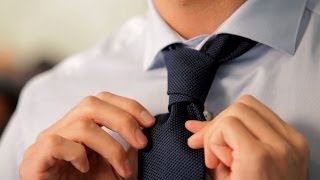 How to Tie a Prince Albert Knot  Mens Fashion [upl. by Spalding]