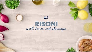 Risoni with lemon and shrimps [upl. by Onailerua]