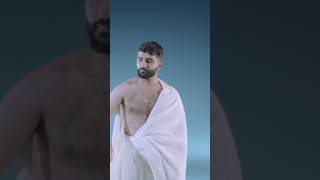 ahram bandhne ka tarika  how to wear ihram 🇺🇸 ihram ahram hajj [upl. by Tudela305]