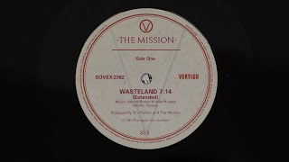 THE MISSION  Wasteland Extended  1987 Vinyl EP [upl. by Annaet]