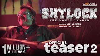 Shylock Official Teaser 2  Mammootty  Ajai Vasudev  Gopi Sundar  Goodwill Entertainments [upl. by Orgalim]