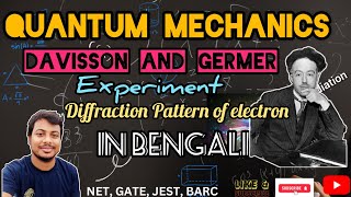 23  Davisson and Germer Experiment  Production of Electron Diffraction Pattern [upl. by Lazor668]