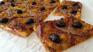 PISSALADIERE con masa de hojaldre [upl. by Ibocaj969]