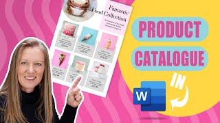 Create a Product Catalogue with hyperlinks in Word [upl. by Brenden]