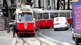 Straßenbahn Wien  Impressionen April 2012 [upl. by Animas]