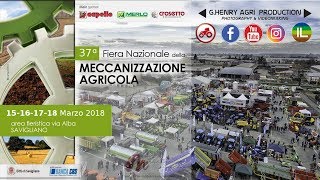 37ª Fiera Nazionale della Meccanizzazione Agricola di Savigliano [upl. by Stacey433]