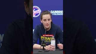 Caitlin Clark On Clinching Playoff Spot quotI came in with the expectation this was going to happenquot [upl. by Mukund]