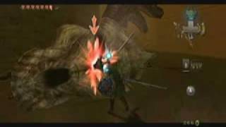 Twilit Fossil Stallord Boss 4 Twilight Princess Wii [upl. by Harlene]