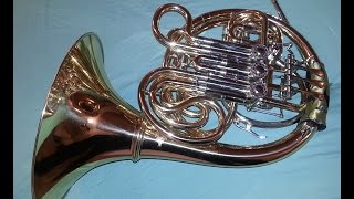 Unboxing  Waldhorn  French Horn  Thomann HR301G [upl. by Kepner399]