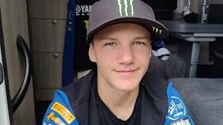 Interview Jarne Bervoets on racing EMX125 and following in his Dads footsteps [upl. by Cynarra]