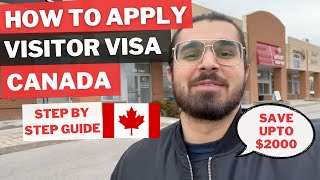 How to apply for Canada Visitor Visa 2023  Canada Tourist Visa  Canada immigration 2023  Canada [upl. by Lyrem]