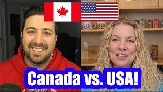 CANADIAN vs AMERICAN ACCENT [upl. by Mulac]