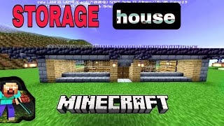 minecraft storage house minecraft viral house [upl. by Atiuqram]