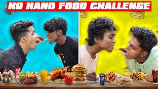 No Hands Eating Challenge 🍔😰 ആരാണ് Winner  Bootcamp Boys 🔥 We Talks [upl. by Hachman]