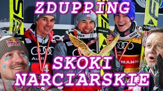 SKOKI NARCIARSKIE  ZDUPPING [upl. by Cagle294]