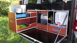 Easibox  Transformez simplement et en moins de 5 minutes votre véhicule en campingcar [upl. by Sunil]