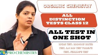 All Distinguish test Class 12  One Shot Organic Chemistry  Madhu Yadav [upl. by Narol]