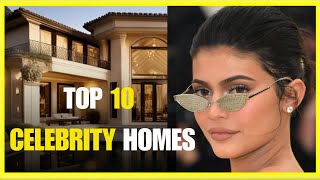 TOP 10 MOST EXPENSIVE CELEBRITY HOMES [upl. by Henrietta]