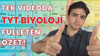 TYT BİYOLOJİ FULLETEN SON TEKRAR   Tüm Konular Tek Videoda   tyt yks [upl. by Austen]