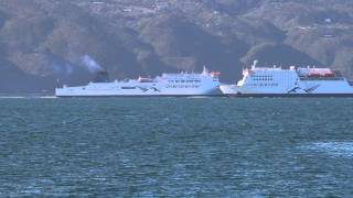 Interislander ferries Kaiarahi Kaitaki [upl. by Harri363]