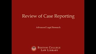 Review of Case Reporting [upl. by Eimmot694]