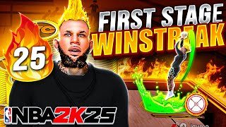 i went on the FIRST COMP STAGE WINSTREAK on NBA 2K25 [upl. by Vandyke]