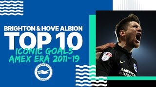 Top 10 Iconic Goals Amex Era [upl. by Pravit]