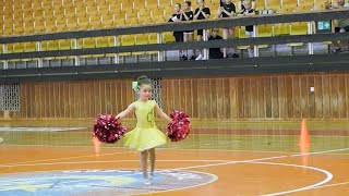 Mażoretki Tarnobrzeg 2022  pompon solo  Majorette [upl. by Moishe]