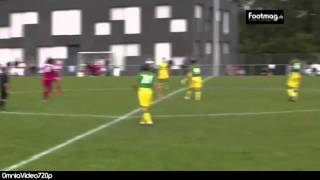 Awesome Goal  Goalkeeper scores from 75 yard  Torwart schießt ein Tor aus 70 Meter Entfernung [upl. by Yrkcaz]