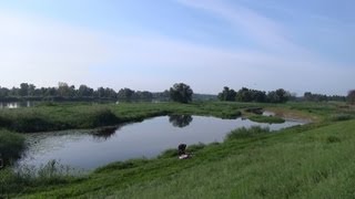 Oderangeln mal anders  In den Restlöchern nach dem Hochwasser [upl. by Norok]