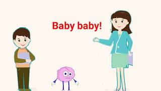 baby baby Yes mama Nursery Rhyme  English Rhyme For Children [upl. by Chip817]