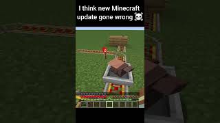 New Minecraft update is wild ☠️ minecraft minecraftshorts minecraftmeme recommended [upl. by Matthieu625]