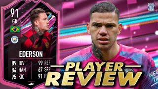 91 FUT BALLERS EDERSON PLAYER REVIEW SBC PLAYER  EDERSON MAN CITY  FIFA 23 Ultimate Team [upl. by Namra]