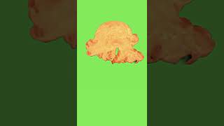 Fire Explosion Animated  Green Screen fire explosion greenscreen short shorts [upl. by Dumanian]