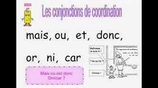 Grammaire CM2 Palier 4  Les conjonctions de coordination et les adverbes [upl. by Yralih]