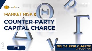 Market and Counterparty Capital Charge XVA  FRTB  Delta Risk Charge  Excel [upl. by Aciretal219]