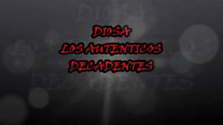 diosa los autenticos decadentes  tablatura bass cover [upl. by Sension71]