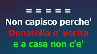 Donatella Rettore  Donatella remix  KARAOKE [upl. by Liagaba]