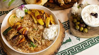 Greek Chicken Souvlaki Bowls [upl. by Fuld]