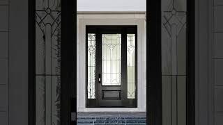 Top 3 Decorative Glass Door Inserts entrydoor curbappeal canadianmade ontariomade [upl. by Eelyek]