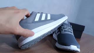 Tênis Adidas Coreracer Cinza Chumbo Sneaker Adidas Coreracer Gray [upl. by Akenit]