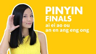 Learn Chinese Pinyin Compound Finals amp Nasal Finals  Mandarin Pinyin Pronunciation  Lesson 09 [upl. by Akessej]