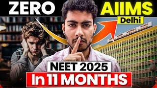 Confirm AIIMS Delhi in 11 months  NEET 2025 [upl. by Oluap]