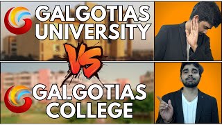 Galgotias College Vs Galgotias University  Admission Process  Fees  Placement Reality🤬galgotias [upl. by Katharine323]