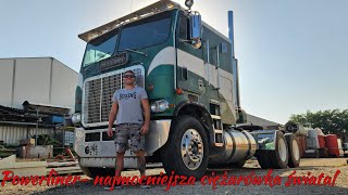 freightliner powerlinerjedyny w europie egzemplarz najmocniejszej ciężarowki świata [upl. by Grayson]