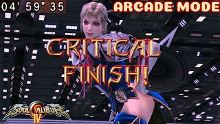 SoulCalibur IV Arcade Mode with Cassandra in 459quot35 [upl. by Helsell]